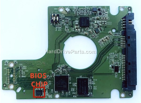 2060-810081-000 WD Festplatte Elektronik Platine PCB 2060-810081-000 WD Festplatte Elektronik Platine PCB