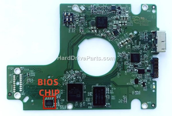 2060-810082-000 WD Festplatte Elektronik Platine PCB 2060-810082-000 WD Festplatte Elektronik Platine PCB