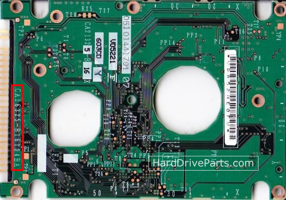 MHT2060AT Fujitsu Festplatte Platine CA26325-B16104BA MHT2060AT Fujitsu Festplatte Platine CA26325-B16104BA